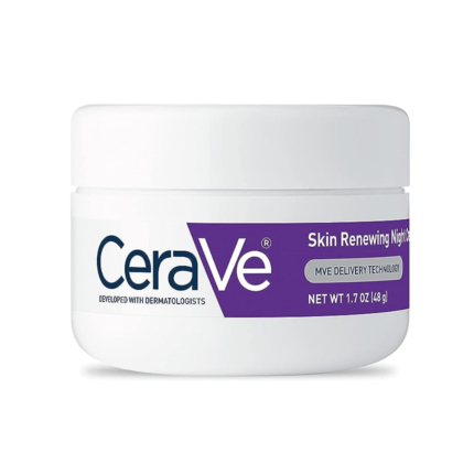 CeraVe Skin Renewing Night Cream Moisturizer