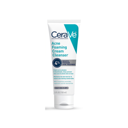 CeraVe Acne Foaming Cream Cleanser 4%
