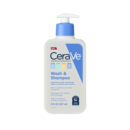 CeraVe Baby Gentle Bath Wash and Shampoo